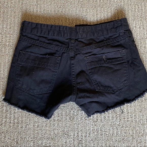 Free People Black Jean Shorts - Picture 2 of 3